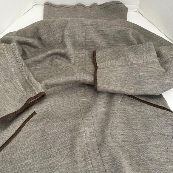 Soft Surroundings Cotswold wool cowl turtle funnel neck pullover tunic M medium - Picture 5 of 8